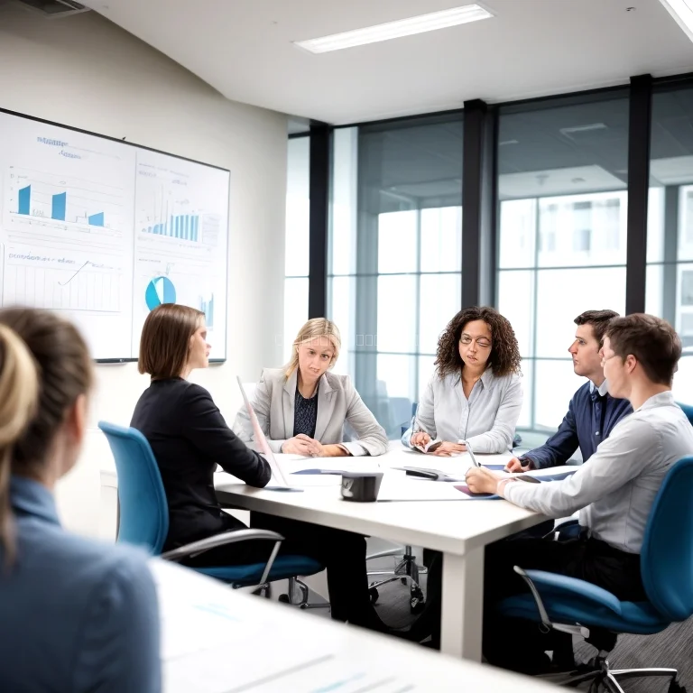 Grupo participando en taller de toma de decisiones